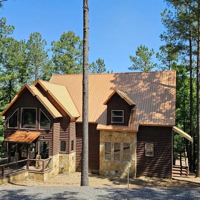 Sleeps 20! 6BR Cabin w/ Hot Tub, Game Room w/ PoolTable, 2 Decks & Playground